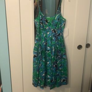 Floral patterned dress